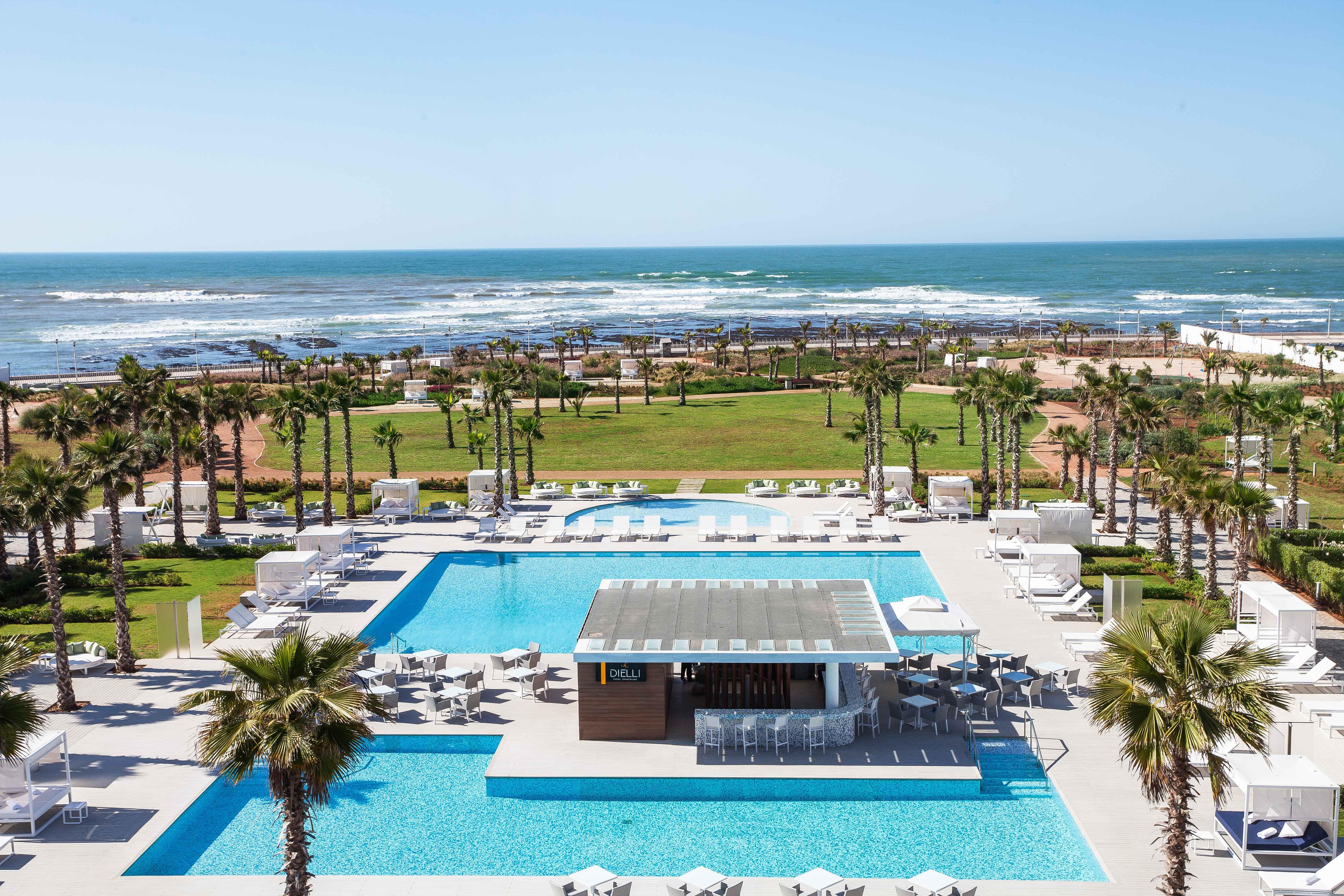 The View Bouznika Hotel Exterior photo The pool at the Hilton Tel Aviv